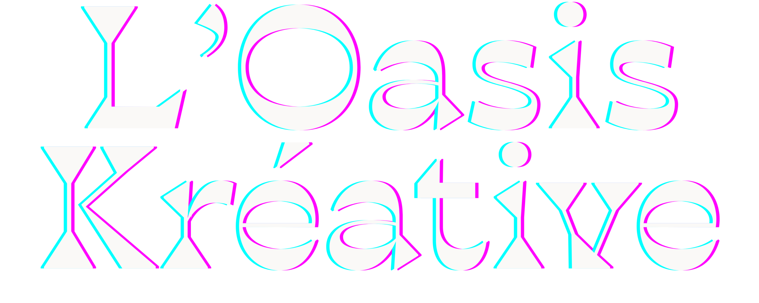 logo l'oasis kreative